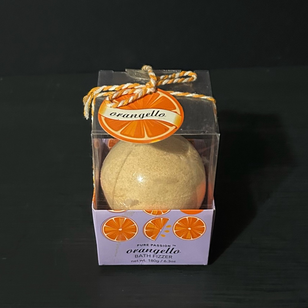 Pure Passion Orangello Bath Fixer, Bath Bomb, 6.3oz